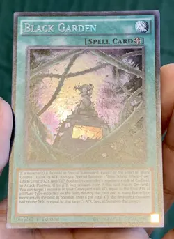 Yugioh 2014 Black Garden LC5D-EN101 Secret Rare 1st Ed NM w/Tracking - Image 5