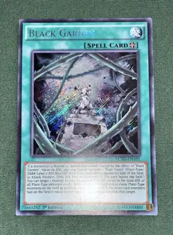 Yugioh 2014 Black Garden LC5D-EN101 Secret Rare 1st Ed NM w/Tracking - Image 9