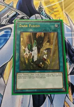 YUGIOH DARK FUSION OP27-EN003 ULTIMATE RARE EXMT - Image 3