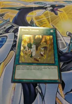 YUGIOH DARK FUSION OP27-EN003 ULTIMATE RARE EXMT - Image 4