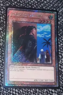 Gravekeeper's Spy RA03-EN121 Platinum Secret Rare 1st Edition Yu-Gi-Oh! Mint/NM - Image 2