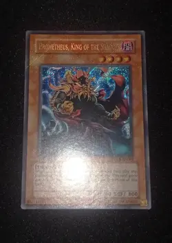 Yu-Gi-Oh! Prometheus, King Of The Shadows - FOTB, Secret Rare, Foil Bleed, EN - Image 1