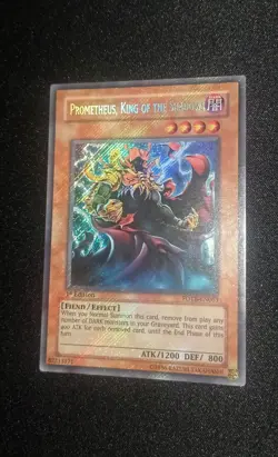 Yu-Gi-Oh! Prometheus, King Of The Shadows - FOTB, Secret Rare, Foil Bleed, EN - Image 4