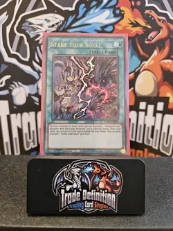 Yu-Gi-Oh! TCG Stake Your Soul! Wild Survivors WISU-EN023 1st Edition Ultra Rare - Image 1