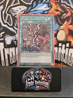 Yu-Gi-Oh! TCG Stake Your Soul! Wild Survivors WISU-EN023 1st Edition Ultra Rare - Image 3