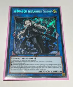 SUDA-EN049 A Bao A Qu, The Lightless Shadow Secret Rare 1st Ed YuGiOh NEW! - Image 1