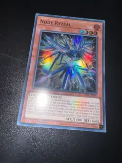Node Ryzeal CRBR-EN002 Super Rare 1st Edition YuGiOh Card - Image 5