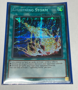 Lightning Storm Yu-Gi-Oh! MP22-EN253 1st Secret Rare - Image 2