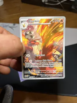 Pokemon Blaziken 192/182 Destined Rivals - Illustration Rare GEM MINT - Image 3