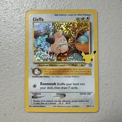 Cleffa 20/111 Celebrations 25th Anniversary Holo Rare Classic Collection Pokemon - Image 1