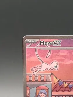 Mew EX 053 Scarlet & Violet Promo Holo PokÃ©mon TCG Card LP-NM Condition Read Dis - Image 5