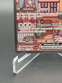 Mew EX 053 Scarlet & Violet Promo Holo PokÃ©mon TCG Card LP-NM Condition Read Dis - Image 7