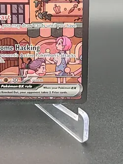 Mew EX 053 Scarlet & Violet Promo Holo PokÃ©mon TCG Card LP-NM Condition Read Dis - Image 8
