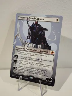 BORDERLESS - Tezzeret, Cruel Captain- 0287 - Edge of Eternities - MTG NM/M FAST - Image 1