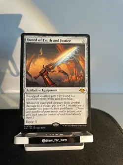 1X Sword of Truth and Justice Modern Horizons | MTG | Near Mint - Image 1