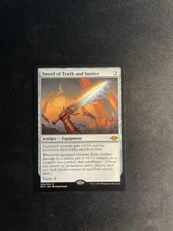 1X Sword of Truth and Justice Modern Horizons | MTG | Near Mint - Image 2
