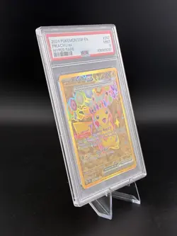 2025 POKEMON PRE EN-PRISMATIC EVOLUTIONS HYPER RARE #179 PIKACHU EX PSA 9 - Image 3