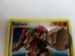 Pokemon: Regirock - Shiny Gold Star Holo - 91/92 EX - Legend Maker - 2006 - Image 2