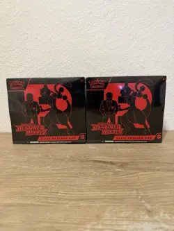 Pokemon TCG Scarlet and Violet Destined Rivals Elite Trainer Box ETB LOT of (2) - Image 1