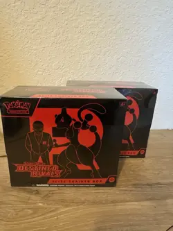 Pokemon TCG Scarlet and Violet Destined Rivals Elite Trainer Box ETB LOT of (2) - Image 3