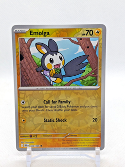 ENGLISH Emolga  Reverse Holo  029/086 Black Bolt Pokemon Near Mint+ - Image 3