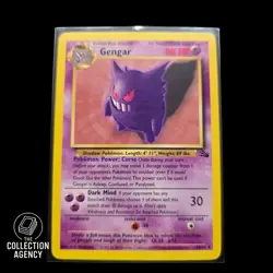 PokÃ©mon Gengar TCG Card 20/62 Fossil Regular Unlimited Rare LP Condition - Image 1