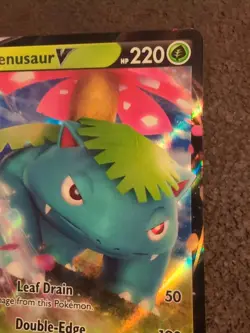 Venusaur V SWSH100 SWSH: Sword & Shield Promo Cards Holo PokÃ©mon Trading Card... - Image 3