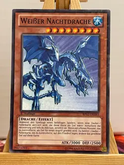White Night Dragon BP02-EN083 Mosaic Rare German NM YUGIOH - Image 2