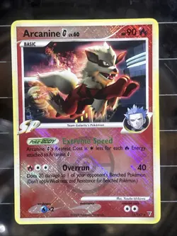 PokÃ©mon TCG Arcanine Holo Exclusive Cosmos Holo Rare Card Supreme Victors 15/147 - Image 1