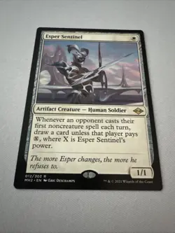 MTG Esper Sentinel Regular Rare Card 12/303 Modern Horizons 2 - Image 1