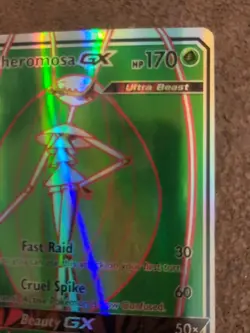 Pheromosa GX Secret Rare PokÃ©mon Trading Card Game card from the Sun & Moon -... - Image 3