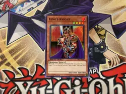 King’s Knight SBLS-EN005 1st Super Rare NM Yugioh Card - Image 2