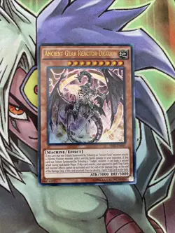 SR03-EN001 Ancient Gear Reactor Dragon Ultra Rare UNL Edition NM Yugioh Card - Image 1