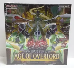 Yugioh Asian-English Age of Overlord Booster Box NEW SEALED - Image 1