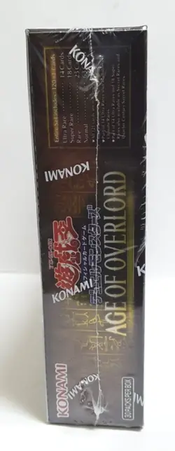 Yugioh Asian-English Age of Overlord Booster Box NEW SEALED - Image 2