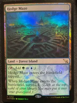 Hedge Maze Murders at Karlov Manor Foil MTG NM Magic Card - Image 1