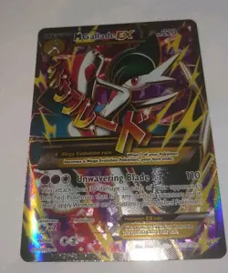 Pokemon Mega M Gallade EX Full Art XY Roaring Skies #100/108 LP - Image 1