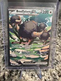 ðŸ‚ Bouffalant EX - SIR 170/086 White Flare - Pokemon TCG English NM (Pack Fresh) - Image 1