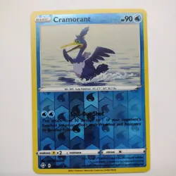 Pokemon Card 028/072 Cramorant Reverse Holo Card Shining Fates Near Mint Fresh - Image 1