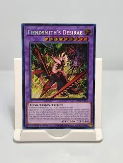 Fiendsmith's Desirae RA04-EN056 Secret Rare 1st Ed Yugioh - Image 12