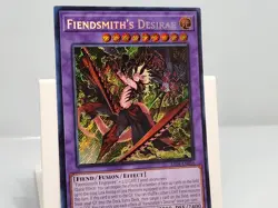 Fiendsmith's Desirae RA04-EN056 Secret Rare 1st Ed Yugioh - Image 6