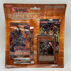 Yugioh Force of the Breaker Special Edition 3 Booster Blister Pack IOC +2 FOTB - Image 3