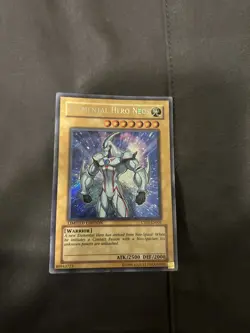 SHINY YU-GI-OH! CARD 1ST EDITION - ELEMENTAL HERO NEOS - Image 1