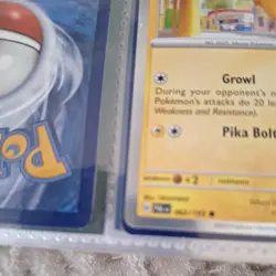 Mint Condition PokÃ©mon Card Pikachu HP 70 Random Spark - Image 5