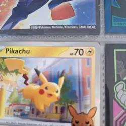 Mint Condition PokÃ©mon Card Pikachu HP 70 Random Spark - Image 7