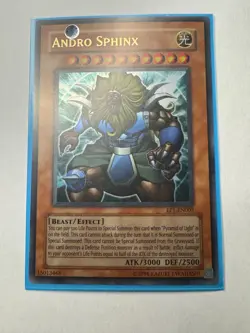 YUGIOH Andro Sphinx Ultra Rare EP1-EN002 - Image 2