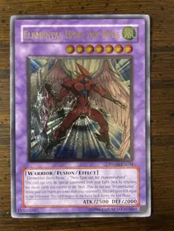 Ultimate Rare! VLP Elemental Hero Air Neos (Strike of Neos) Unlimited Edition - Image 1