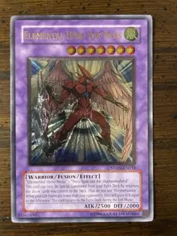Ultimate Rare! VLP Elemental Hero Air Neos (Strike of Neos) Unlimited Edition - Image 3
