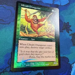 MTG Uktabi Orangutan Arena Promo FOIL MP (Sixth Edition) - Image 2