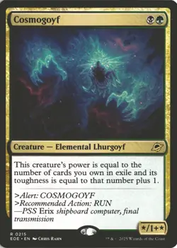 MTG Cosmogoyf (0215) *Non-Foil* Base Rare Edge Of Eternities NM/MT Combined Ship - Image 1